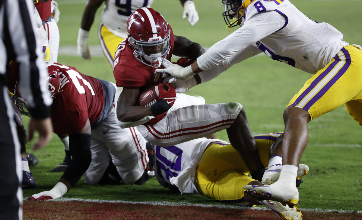 Brian Robinson Jr. vs. LSU